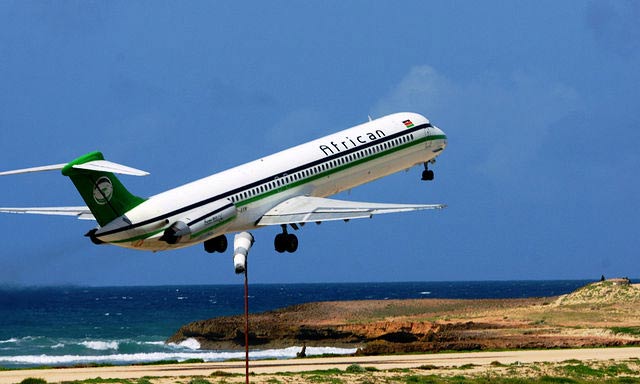 Самолет авиакомпании African Safari Airways