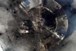 Аэропорт Донецк в руинах